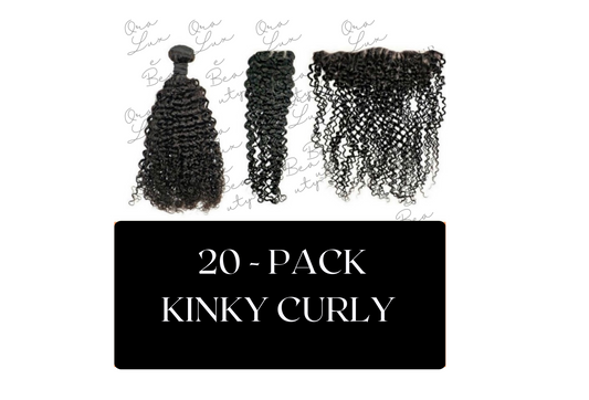 Brazilian Kinky Curly Variety Length Package Deal